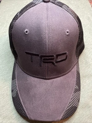 Gorra TRD Toyota correa trasera camionero negra camuflaje TUNDRA CAMRY TACOMA equipador Foto 1 de 4