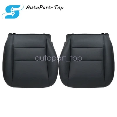 Fundas de asiento de cuero negras nuevas para Honda Accord 2003-2007 4 puertas inferiores delanteras Foto 1 de 4