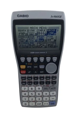 Casio fx-9860GII Graphikrechner Taschenrechner  + Graphic Case +++ guter Zustand - Bild 1 von 4