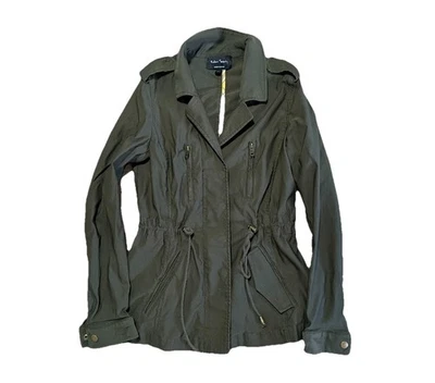 Куртка грузовая Eden Society Laysha размер XS армейская зеленая эластичная повседневная с облегающей талией - Изображение 1 из 4