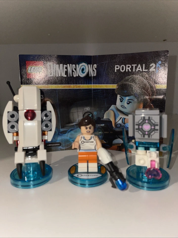 Lego Dimensions 71203 Chell 's Companion Cube Centinela Torreta Portal 2 Foto 1 de 1