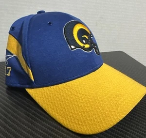 New Era 39thirtyMen's NFL Los Angeles Rams Sideline Mob Royal Blue Fitted Hat - Picture 1 of 16