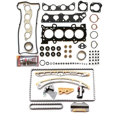 Timing Chain Kit Head Gasket Set For Honda Element Accord 2007-2009 2.4L Foto 1 de 4