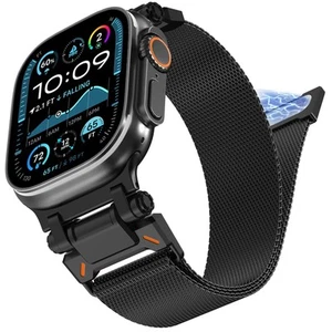 Milanaise Loop für Apple Watch Armband Ultra 2 Band Ultra 49mm 46mm 45mm 44mm 42m... - Bild 1 von 9