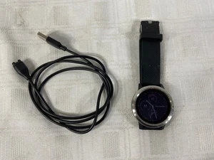 Reloj inteligente Garmin Vivoactive 3 GPS probado garantizado con cable de carga - Imagen 1 de 5