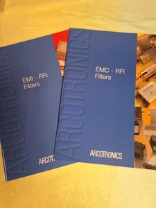 Arcotronics EMI RFI Filters PCB Cylindrical 2000 & 2003 Catalogue Catalog bundle - Picture 1 of 1