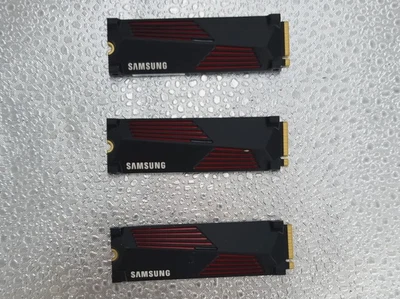 Samsung 990 PRO 4TB MZ-V9P4T0 M.2 2280 SSD com dissipador de calor de até 7.450MB/s de velocidade - Imagem 1 de 2