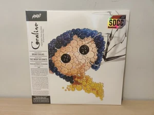 Coraline SDCC Original Soundtrack Mondo Vermillion & Chartreuse Exclusive LE 500 - Picture 1 of 9