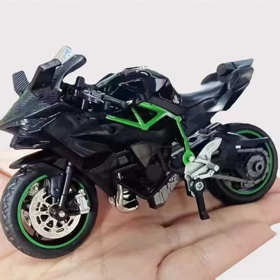 NEW KAWASAKI NINJA H2R TOYS 1:12 MOTORCYCLE BIKE DIECAST MODEL | *FREE SHIPPING* - Image 1 of 4
