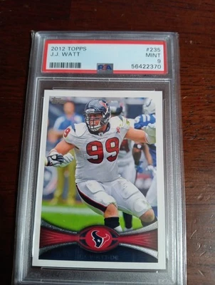 2012 Jj Watts Topps Psa 9 - Image 1 of 4