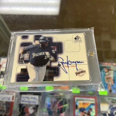 Autógrafos firma SP Tony Gwynn 1999 #TG Padres automático Foto 1 de 2