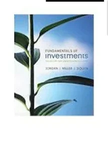 Fundamentals Of Investments by Bradford Jordan - Bild 1 von 2