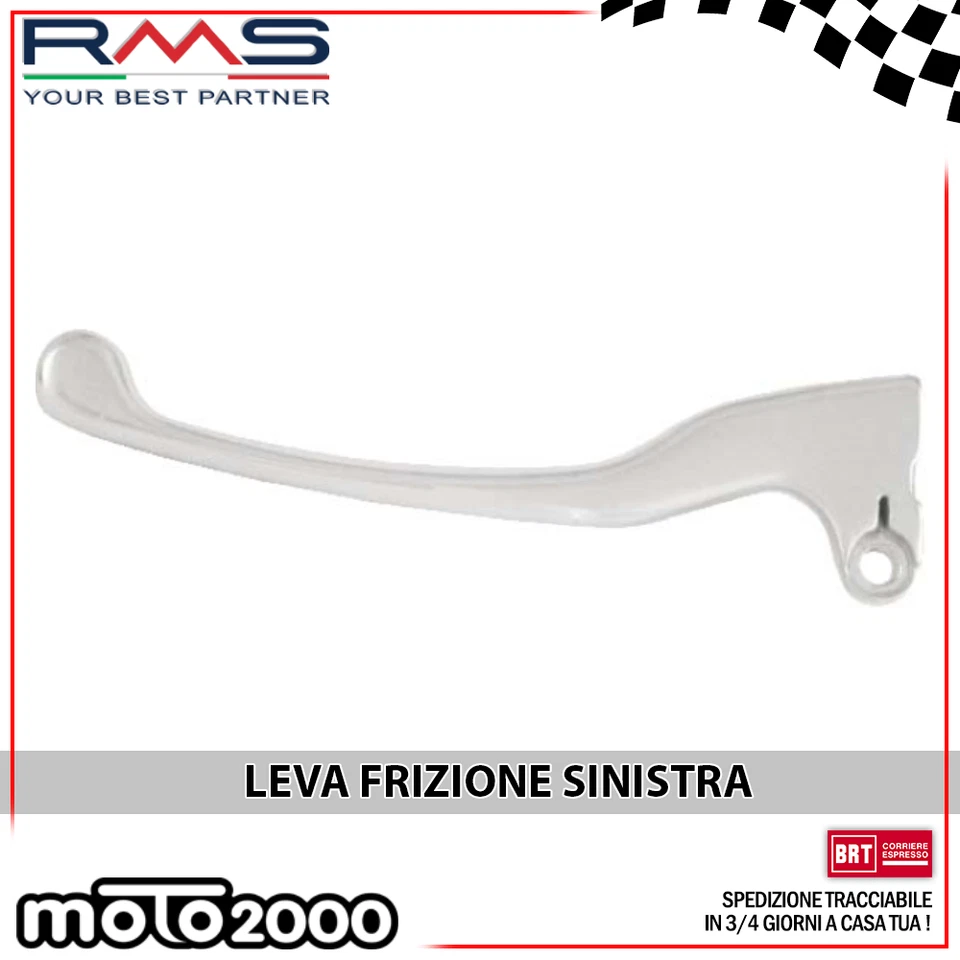 LEVA FRIZIONE SINISTRA SILVER RMS PER APRILIA SCARABEO 50 1999 PF0PFG - Immagine 1 di 1