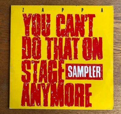 Frank Zappa - You Can't Do That On Stage Anymore (NM) 1988 UK 1st Press - Zappa7 - Image 1 of 4