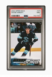 2022-23 Upper Deck Young Guns #475 Shane Wright PSA 9 MINT Kraken