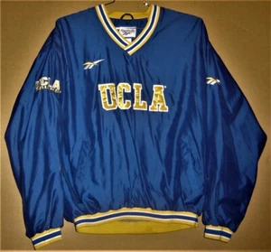 UCLA BRUINS BLUE PULLOVER ADIDAS JACKET - Picture 1 of 10