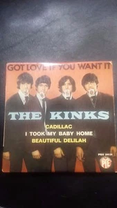 THE KINKS FRENCH EP. 4 song " Got Love If You Want It" - Picture 1 of 5