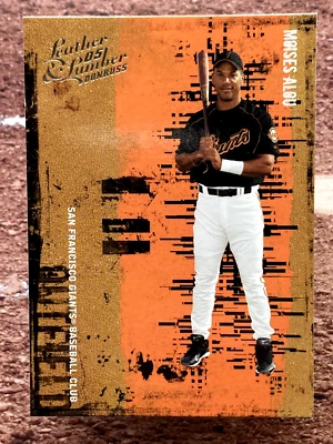 2005 Donruss Leather & Lumber Moises Alou #104 San Francisco Giants - Image 1 of 2