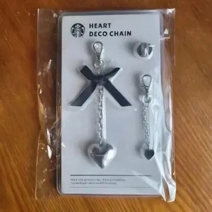 Starbucks Korea 2024 Heart Deco Chain - Picture 1 of 1