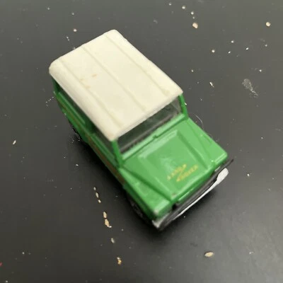 Used MATCHBOX Land Rover NINETY 90 Green White 1987 1:62 DIECAST  Car Vintage - Image 1 of 4