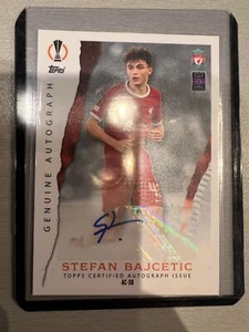 Stefan Bajcetic autograf Topps Match Attax 2024 - Zdjęcie 1 z 2