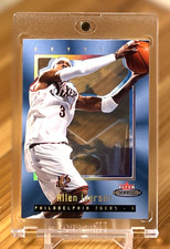 ( /100 ) Allen Iverson 2003-04 Fleer Mystique Sky View #5 76ers HOF Rare Insert