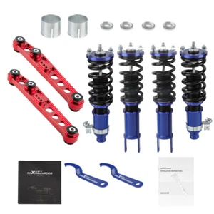 Coilovers+ Rear Control Arm Kit for Honda Civic 92-95 EG6/EH Acura Integra 94-01 - Picture 1 of 15