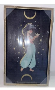Disney Parks Jasmine Canvas Print 12 X 7.5 - Picture 1 of 5