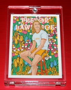 Trevor Lawrence 2021 Topps *Flower Power #2* Collectible NFL Card No. 35 - Picture 1 of 2