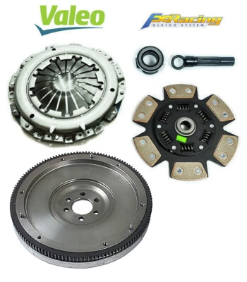 KIT EMBRAGUE VALEO-FX ETAPA 3 + VOLANTE para 99-06 VW BEETLE GOLF JETTA 2.0L MK4 Foto 1 de 4