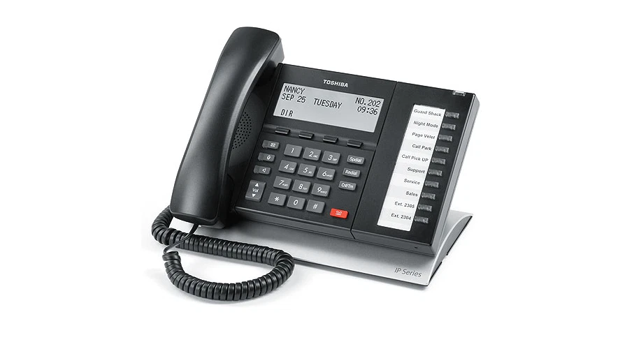 Fully Refurbished Toshiba IP5522-SD 10-Button IP Display Speakerphone  - Image 1 of 1