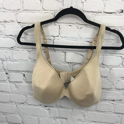 Sutiã Cabernet Feminino 36DD Balconette Underwired Alça Ajustável Bege 10900 - Imagem 1 de 4