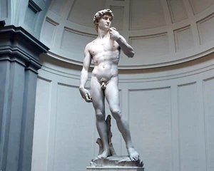 MICHELANGELO ARTWORK 8X10 GLOSSY PRINTED PHOTO - Picture 1 of 1