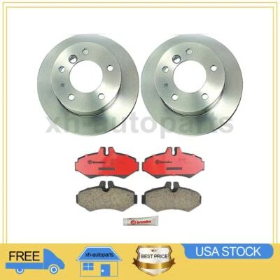 Fits 2005 2006 2007 2008 Mercedes-Benz G500 3X Rear Brake Pads Brake Rotor Foto 1 de 4