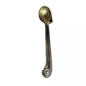 #8120 VINTAGE SHEFFIELD SILVER PLATED ICE CREAM SCOOP TARNISHED - Picture 1 of 6