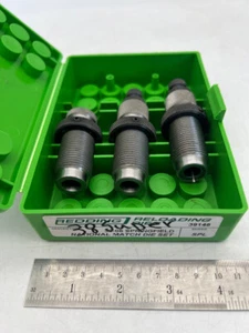 REDDING 38 Super Auto Pro Series 3 Die Set Carbide Reloading Dies Storage Case - Picture 1 of 23
