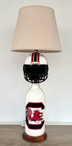 South Carolina Gamecocks Helmet (White) Lamp Cover