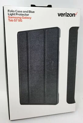 Verizon Folio Case w/ BlueLight Screen Protector for Samsung Galaxy Tab S7 5G - Image 1 of 2