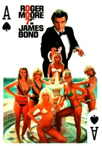 Roger Moore als James Bond, James Bond Film Spiel-/Sammelkarte - Bild 1 von 1