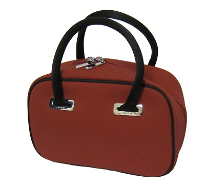 LACOSTE HANDBAG Mini Vintage L61 Classic 17 Sugar Brown NEW - Image 1 of 4