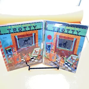 BONNIE BOOK Vintage TROTTY  1951 Movie Book Lot Elsie Church Wheel Works - Picture 1 of 13