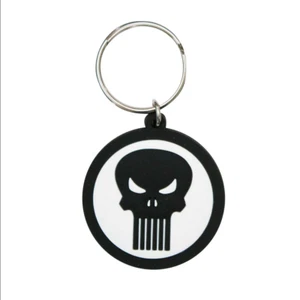 Marvel's The Punisher Soft Touch Keyrings - NEW WITH TAGS - Picture 1 of 1
