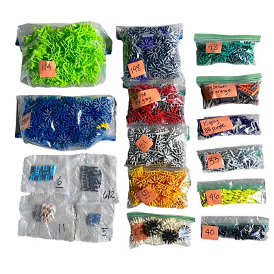 KNEX Connectors Lot 5# 900 Plus Multi Color Assortment Five Pounds STEM Toy - Image 1 of 4