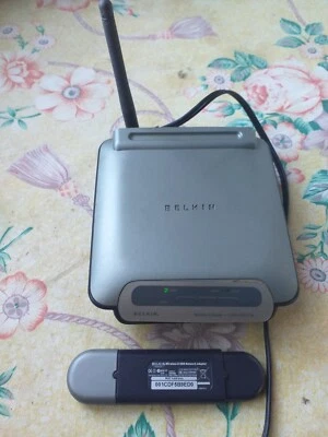 Router inalámbrico Belkin 54g - Imagen 1 de 4