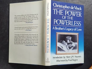 Power of the Powerless: A Brother's Legacy of Love by Christopher Devinck. 1988 - Bild 1 von 6