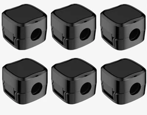 Magnetische Kabelclips Kabel glatt verstellbar Kabelhalter Draht Organizer schwarz - Bild 1 von 4