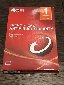 Trend Micro Antivirus+ Security 2020 Package Standard 1 Year -1 PCs - Retail Box - Picture 1 of 2