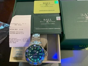 Ball Ø 42mm Engineer Hydrocarbon DeepQUEST Ceramic DM3002A-S4CJ-GR cosc,green - Picture 1 of 7