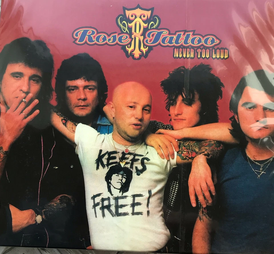 Rose Tattoo: Never Too Loud (1997): NEU 2CD Jewelcase REP4601AB - Bild 1 von 2