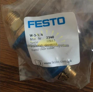 ONE NEW FESTO Hand slide valve W-3-1/4 2340 - Picture 1 of 1
